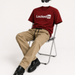 Dark Maroon Graphic T-Shirt