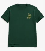Dark Green Embroidered T-Shirt for Boys - Image 2