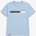 Light Blue "Chaos" Graphic T-Shirt