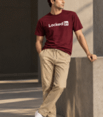 Dark Maroon Graphic T-Shirt Pakistan - Image 2
